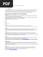 Essential Orchestra Instrument Guide | PDF | Clef | Musical Instruments