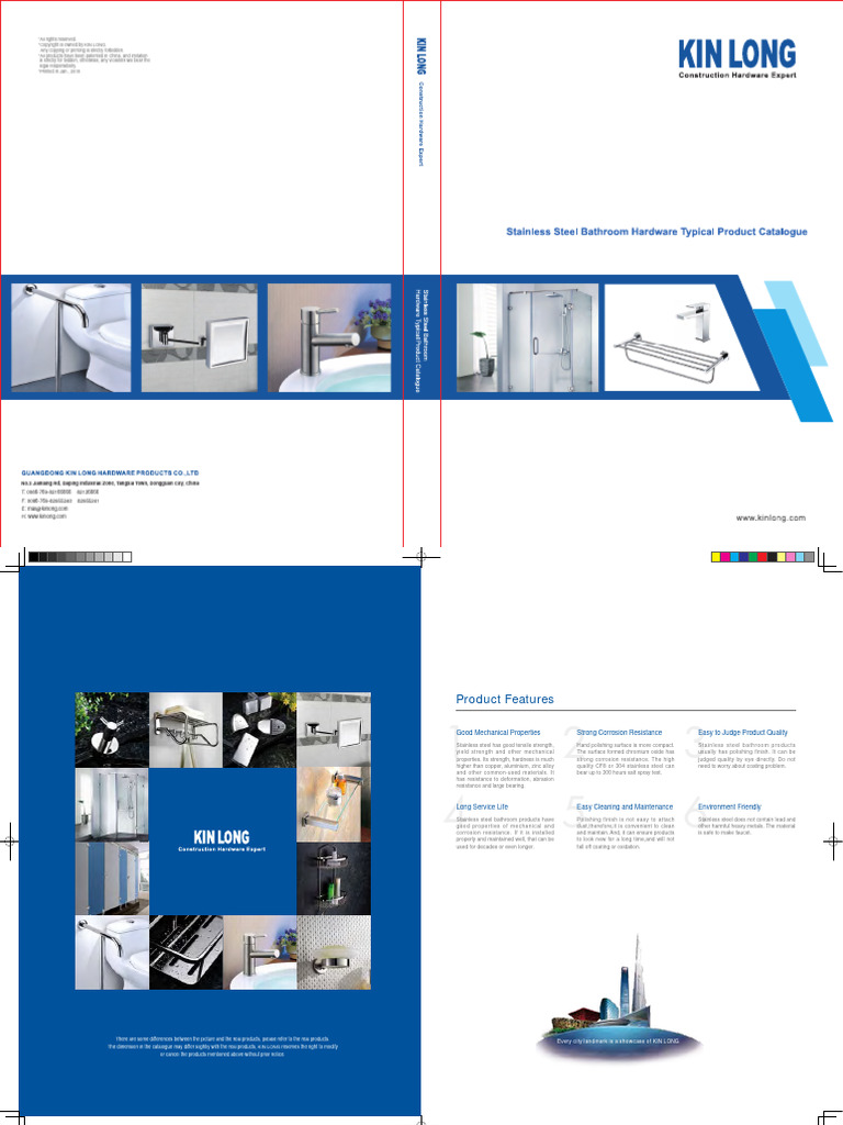 Stainless Steel Bathroom Hardware Typical Product Catalogue | PDF ...
