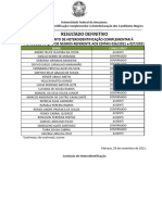 Resultado Definitivo - Heteroidentificação