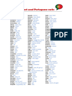 Most Used Portuguese Verbs