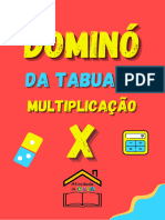 Dominó Da Tabuada - Multiplicação