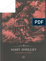 Mary Shelley Karanlık Yazılar İthaki Yayınları