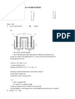 2024 Redox SL Test Markscheme