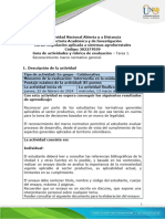 Guía de Actividades y Rúbrica de Evaluación - Unidad 1 - Tarea 1 - Reconocimiento Marco Normativo General