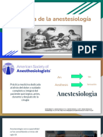 Historia Anestesiologia