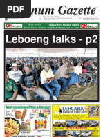 Download Platinum Gazette 04 November 2011 by Platinum Gazette SN71469727 doc pdf