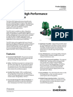 Product Bulletin Fisher 8532 High Performance Butterfly Valve en 123262