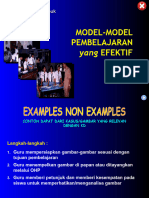 Model-Model Pembelajaran: Yang EFEKTIF