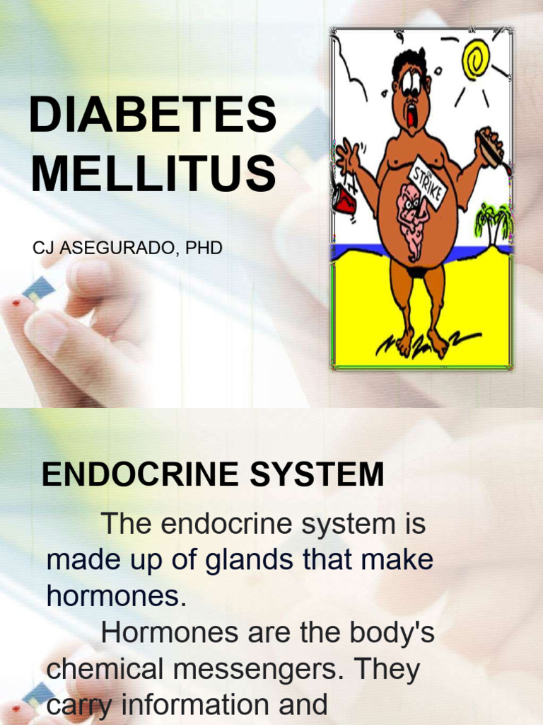 Diabetes Mellituspptx Pdf Insulin Endocrine System
