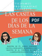 Agenda - La - Casita - de - Los Dias de La Semana