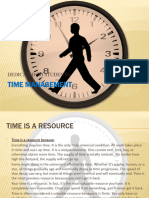 Time Is A Resource