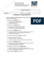 Recuperação Final EF 8ano 2023 - 023659