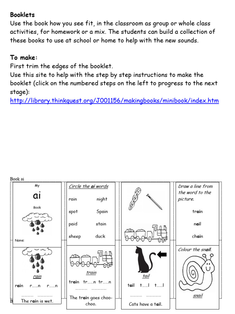 Phonics Activity Booklets | PDF