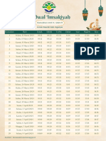 Jadwal Imsyak A5