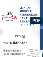 1 Sejarah Bahasa Indonesia