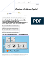 Parte 3 - Cómo Probar El Módulo de Encendido y El Sensor Del Cigüeñal (2.3L Ford)