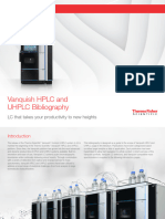 Vanquish HPLC UHPLC Bibliography - Brochure Bibliography - XX73920-EN 0221M - 2021