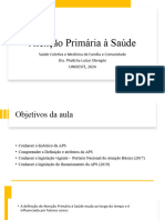 Aula - 01 Atenção Primária A Saúde Fev 2024