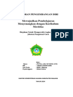 Laporan Pengembangan Diri Diklat Mewujudkan Pembelajaran Menyenangkan Dengan Kurikulum Merdeka (3-7 Januari 2024)