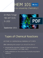 Chem 101 Lecture 13