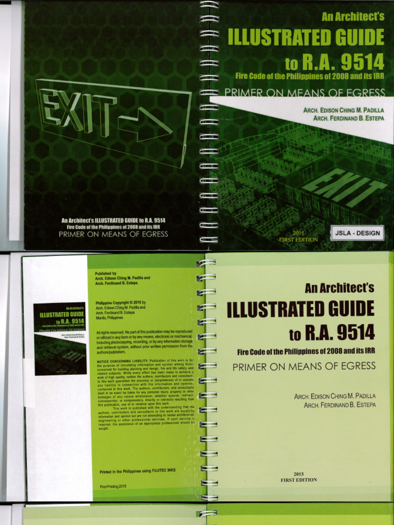 Ra 9514 Fire Code Illustrated Guide Ar Ching Padilla Pdf 