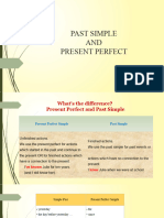 Past Simple - Present Perfect Tense