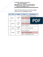 Jadwal Psaj Kls Vi Kur.2013