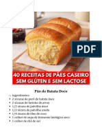 40 Receitas de Pão Caseiro Sem Glúten e Sem Lactose