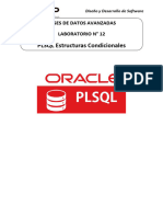 Lab12 BDAV MAMANI - mamaNI.renzo - Junior PLSQL Estructuras Condicionales 3C24A