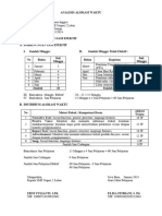 Analisis Alokasi Waktu