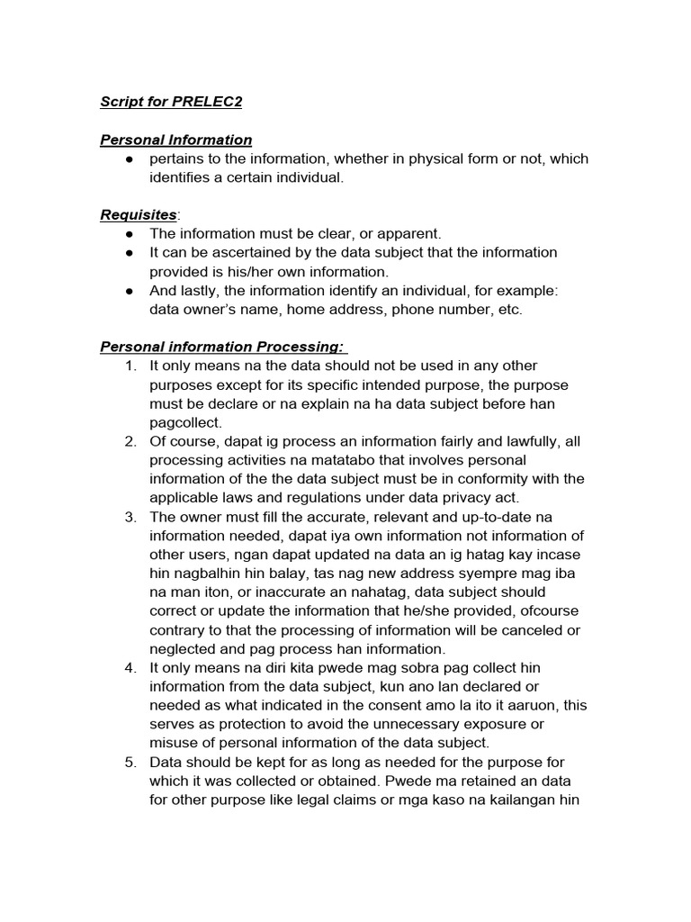 Script For PRELEC2 | PDF | Justice | Crime & Violence