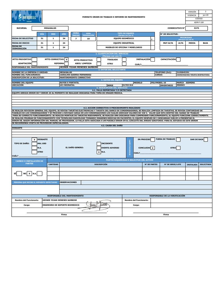 Equipo de Rayos X | PDF