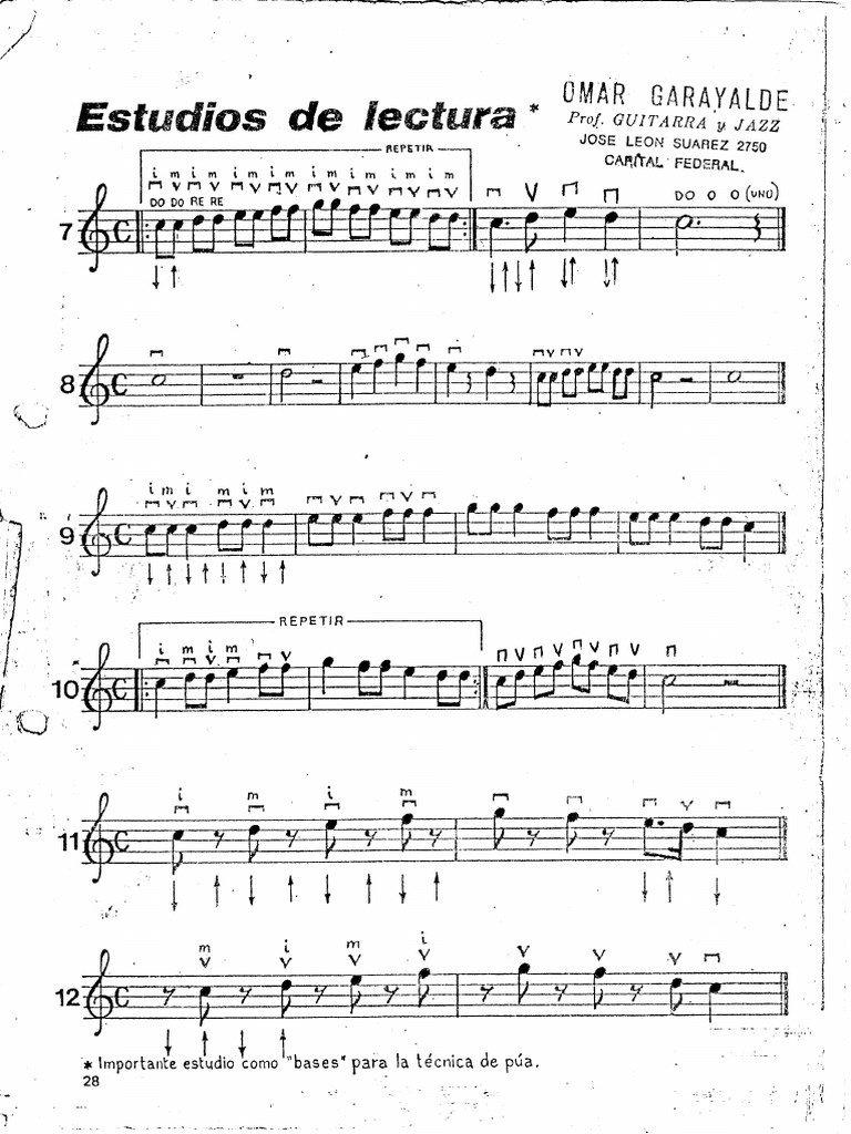 Técnicas de Acordes y Escalas para Guitarra | PDF | Acorde (Música ...