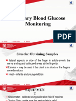 Capillary Blood Glucose Monitoring