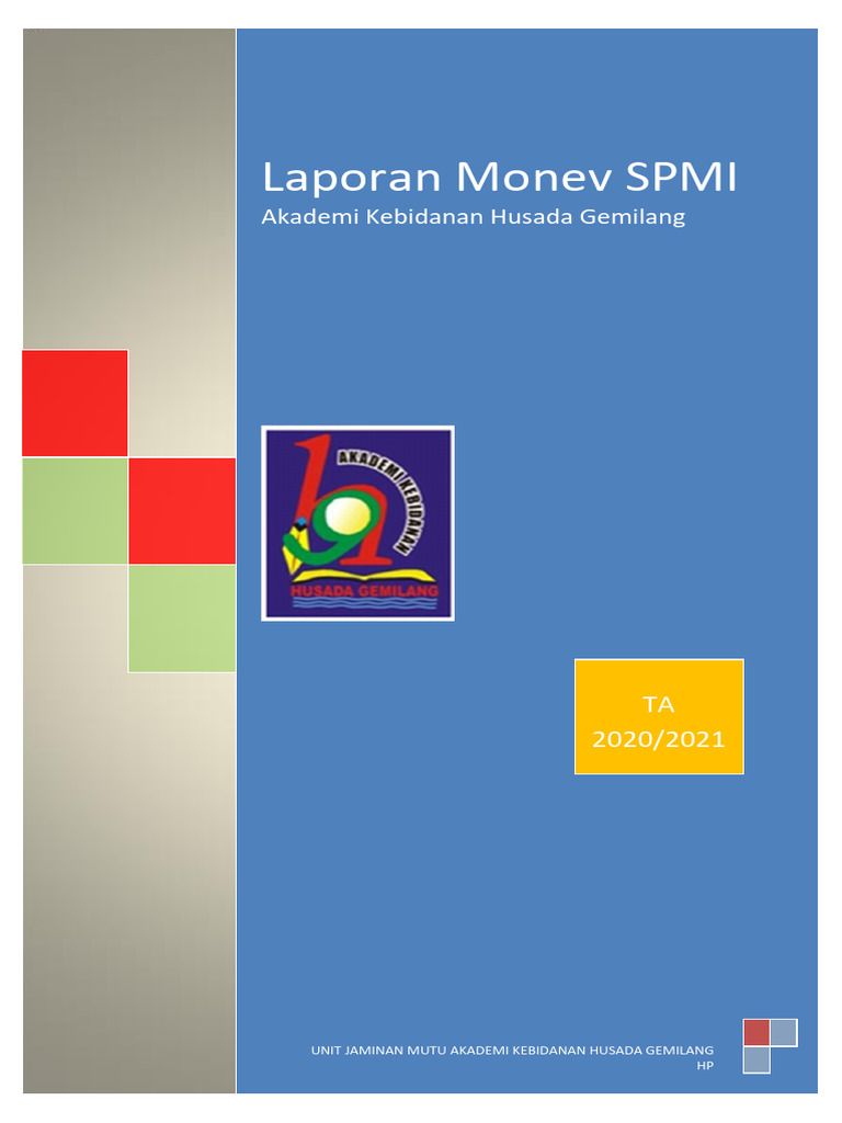 Laporan Monev SPMI AKBID 2020/2021 | PDF