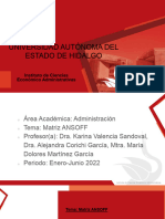 Matriz Ansoff