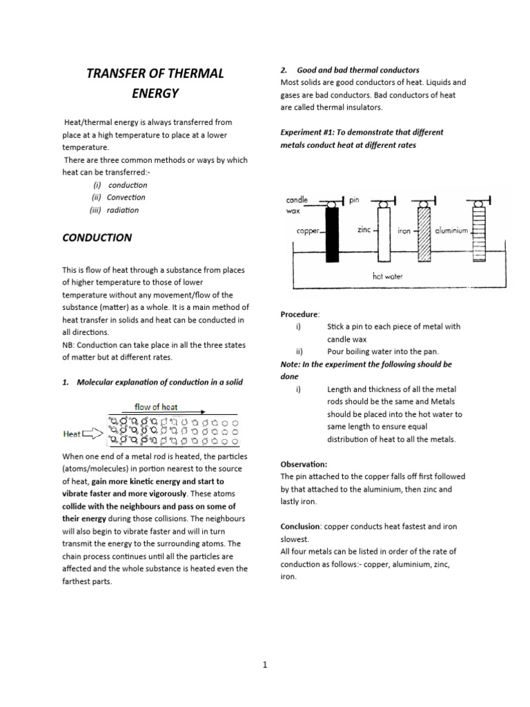 Methods of Heat Transfer Explained | PDF | Greenhouse Effect ...
