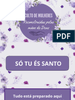 Só Tu És Santo