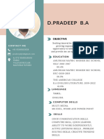 Pradeep Resume PDF