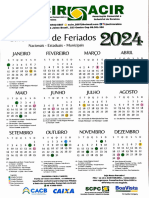 Calendario de Feriados