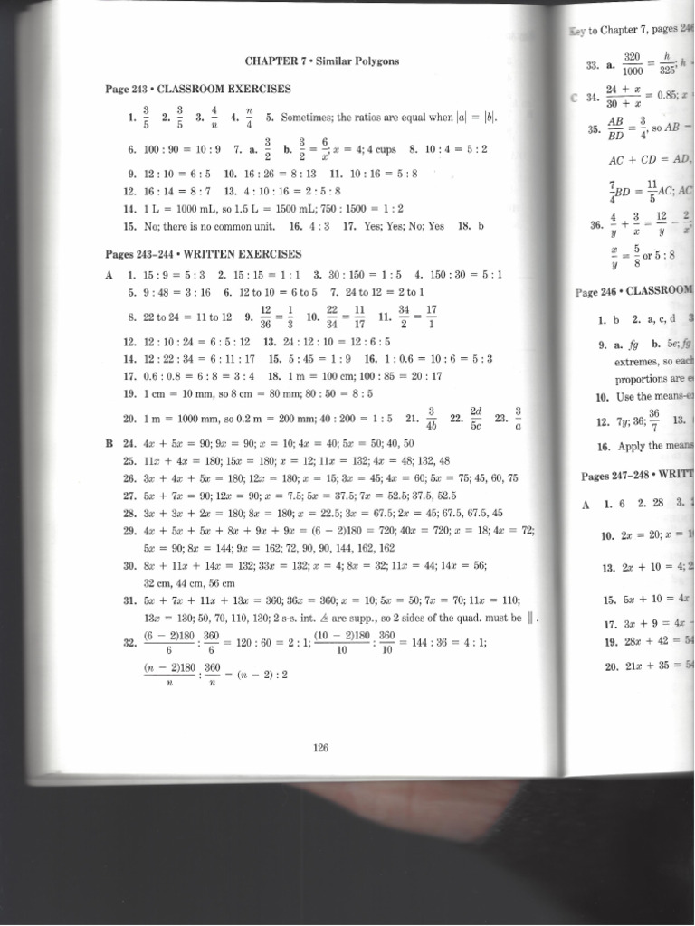 HW CH 7 Answers | PDF