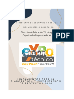 Lineamientos - ExpoTECNICA 2024