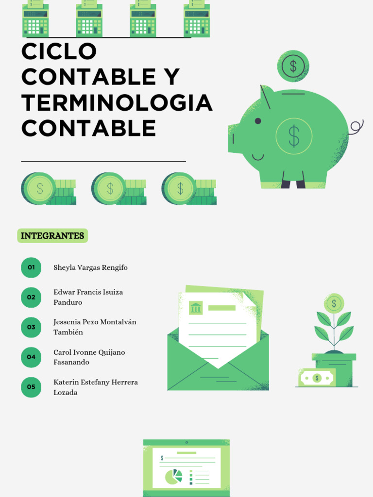 Ciclo Contable y Terminología Esencial | PDF | Contabilidad | Business