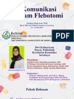 Komunikasi Dalam Flebotomi 22