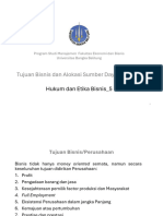 Hukum & Etika Bisnis - Mar 7 - 5