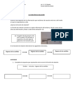 La Función de Relación