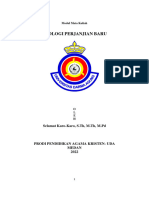 Buku - Diktat Teologi Perjanjian Baru - Selamat Karo-Karo - 2022