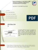 FILTRACION Y CENTRIFUGACIOn