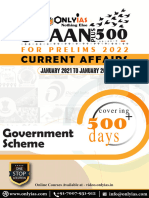 UDAAN 500 - Government Schemes Current Affairs Yearly Magazine