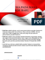 Indonesia Pada Masa Orde Baru